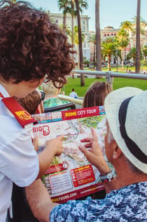 Roma: tour en bus turístic + trasllat al port de creuers de Civitavecchia