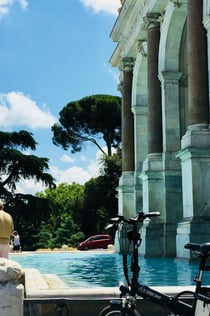 Rome : Visite de la ville en E-Bike + cuisine de rue locale