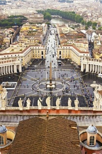 Musées du Vatican et basilique Saint-Pierre avec dôme