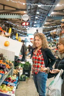 Pompeji: Markedsbesøg og madlavningskursus med en lokal