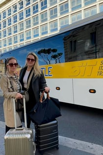 Rom: Transfer tur och retur från Ciampino flygplats + kort för kollektivtrafik 72h