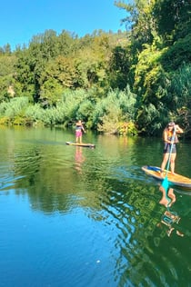Pádlo Standup Paiva River Tour z Porta s přestupem