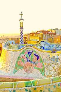 Parc Güell: Biglietto saltafila + Tour guidato