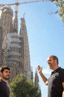 Lo mejor de Barcelona: Visita a pie con entrada rápida a la Sagrada Familia