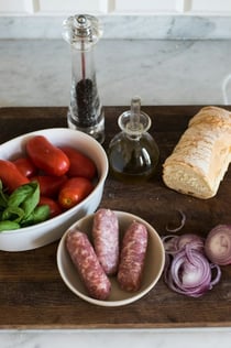 Visite du marché et cours de cuisine chez l'habitant à Sienne