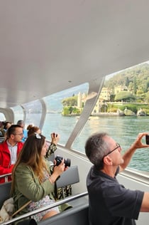 Como, Lugano y Bellagio: Excursión con crucero en barco