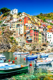 Cinque Terre y Portovenere: Excursión de un día + Crucero en barco desde Milán