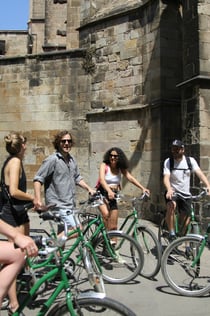 Hoogtepunten en verborgen juweeltjes van Barcelona: Fietstour met gids