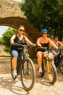 Μεσαιωνική Ρόδος Ebike Photo Tour Sunset Panorama
