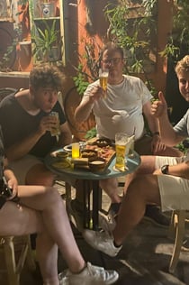 Nattetid Old Town Ebike Gastro Tour med drink och grekisk meze