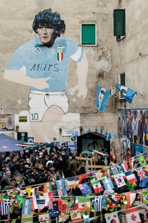El Nápoles Monumental de Maradona: Visita a pie