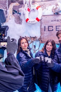 Amsterdam Icebar og døgnåben hop-på-hop-af-bus
