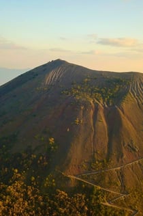 Vesuvius: Toegangsticket + audiogids + retour vanaf Napels
