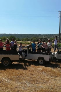 Algarve: Sunset Jeep Safari Tour z kolacją