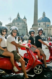 Recorrido en Vespa por Roma