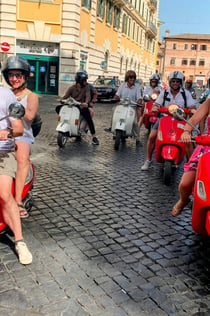 Recorrido en Vespa por Roma