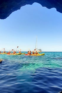 Mallorca: Passeio de caiaque pelas cavernas do mar