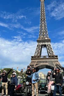 Sidecar Monuments Tour in Paris