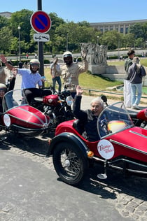 Sidecar Monuments Tour in Paris