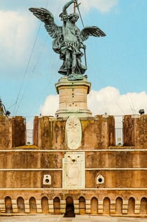 Rom: Gå förbi kön-biljett Castel Sant'Angelo + ljudguide