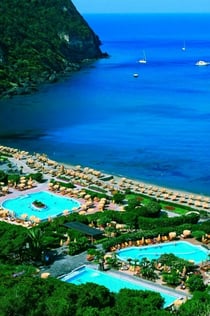 Ischia: Eintritt in die Poseidon-Thermengärten + Tragflächenboot + Transfer