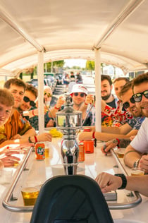 Amsterdam: Hollandsk ølcykeloplevelse med bar om bord