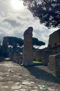 Ostia Antica ：行列スキップ入場＋オーディオガイド