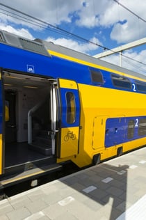 Rotterdam: Trein transfer van/naar Delft