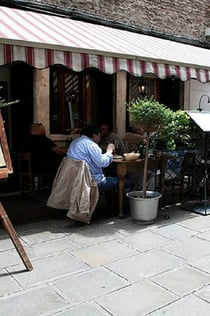 Venise : Dîner dans un restaurant vénitien du quartier de Cannaregio
