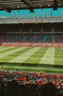 Old Trafford: Manchester United fotbollsmatch