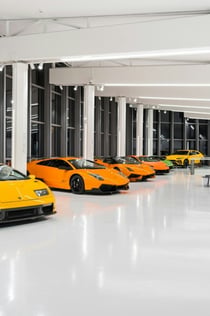Inträdesbiljett till Lamborghini och Ferrari-museet