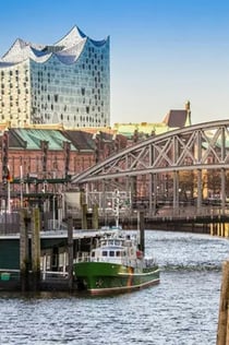 Hamburg:Speicherstadt, HafenCity och Elbphilharmonie guidad tur