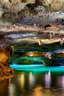Cuevas de San José: Entrada + Tour guiado + Transporte de viaje de ida y vuelta