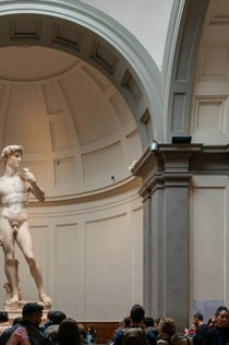 Galeria Accademia: Zwiedzanie z przewodnikiem + przewodnik audio + bilet bez kolejki