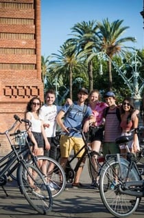 Barcelona: Highlights Bike Tour auf Englisch