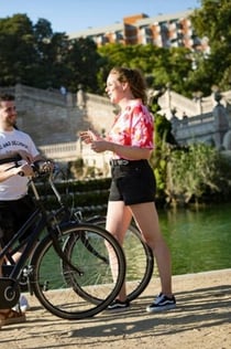 Barcelona: Highlights Bike Tour auf Englisch