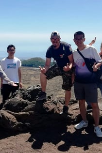 Monte Etna: Passeio guiado de um dia saindo de Taormina + traslado de ida e volta