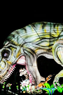 Jardin d'Acclimatation: Laternenfest - Tanz der Dinosaurier