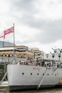 Лондон: 3-часовая пешая экскурсия по Вестминстеру с гидом + вход на HMS Belfast