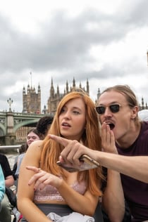 Londen: Westminster rondleiding met gids + rondvaart op de Theems