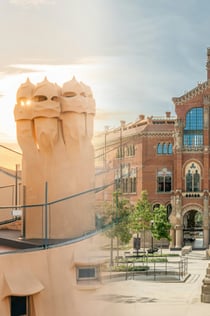 Casa Milà + Sant Pau Art Nouveau Site