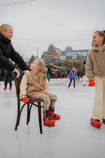Amsterdam: Eislaufbahn Museumplein
