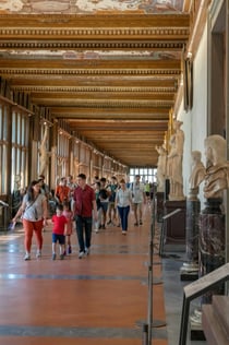Galeria dels Uffizi: entrada sense cues + visita guiada VIP