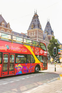 Zwiedzanie Amsterdamu: wycieczka autobusowa hop-on hop-off