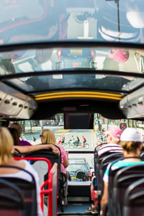 Zwiedzanie Amsterdamu: wycieczka autobusowa hop-on hop-off