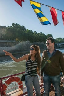 Řím: Lístek na vyhlídkovou plavbu Tiberou naskoč a vyskoč