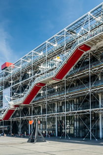 Centre Pompidou: permanent samling + tagadgang