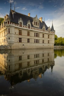 Castillo de Azay-le-Rideau: Entrada