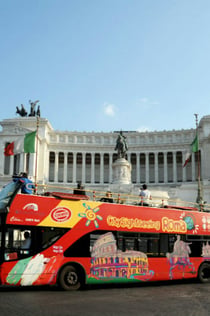 City Sightseeing Řím: Prohlídka otevřeným autobusem naskoč a vyskoč