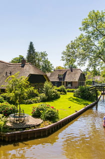 Giethoorn: Guidad tur + båttur